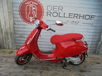 vespa primavera red 50 4 takt iget nr 138