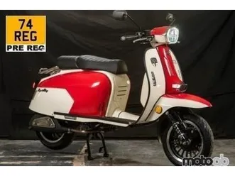 royal alloy gp 125 cc modern classic retro automatic moped scooter for sale