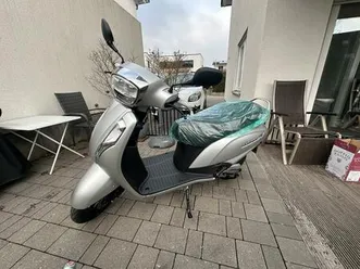 suzuki address 125 roller silber matt - neu