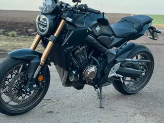 honda cb650r naked bike schwarz