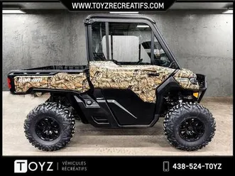 2023 can-am defender limited hd10 cab pneus neufs