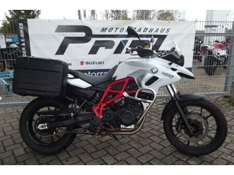 bmw f700gs mit seitenkoffer