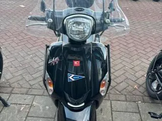 nette kymco like 50 tt - klassieke retro look! — scooters | kymco — marktplaats