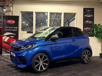 aixam coupé gti blue mopedauto microcar 8 ps 45 km minicar leichtmobile