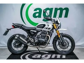 triumph scrambler 400 xc - se den i vår butikk i sarpsborg! kjøp selv på agm.no!