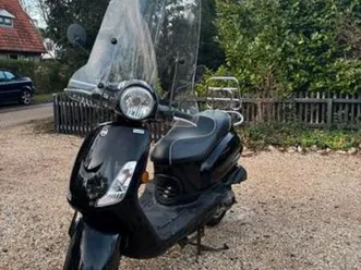 scooter zwart sym fiddle ii 50s — scooters | sym — marktplaats