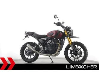 triumph scrambler 400 x - arrow-auspuff, led