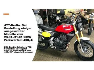 fantic caballero 700 wunderschön-jetzt 400,-€ preisvorteil!
