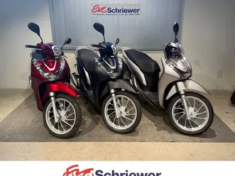 honda sh 125 silber,rot,schwarz