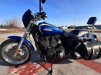harley-davidson sportster 1200 roadster blu/azzurro
