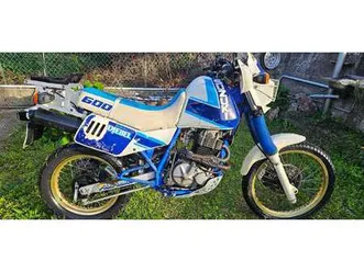 suzuki djebel 600 enduro epoca bianco