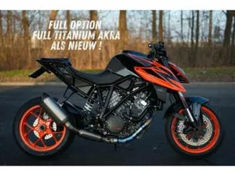 ktm 1290 super duke r | full titanium akra ! (bj 2019) 17,67 — motoren | ktm — marktplaats