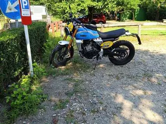 fantic caballero 500 50°anniversary blu/azzurro