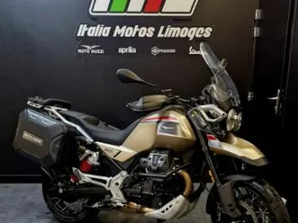 moto guzzi v85 tt travel pack 850 2025 850 cm3 | moto trail | 7 050 km | beige | 87280 limoges