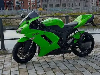 kawasaki ninja zx-6r sport groen