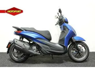 piaggio beverly 400 s abs blauw