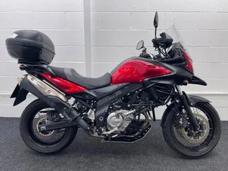 suzuki dl650x abs ** top box - all keys and books - 6998 miles **