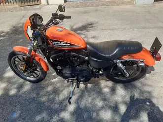 harley-davidson sportster 883 r arancione