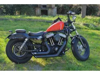 harley-davidson sportster forty eight arancione