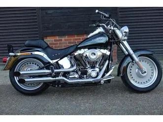 harley-davidson flstf fat boy motor cyle petrol manual