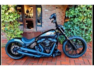 harley-davidson softail breakout komplettumbau 280er,126 ps