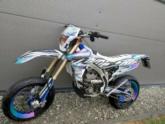 yamaha wr 250f super moto sm akrapović zbludza