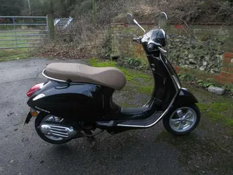 piaggio vespa primavera 50 50th anniversary moped petrol automatic euro 4 (3 ps) 50 cc