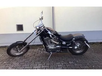 suzuki intruder vs 1400 chopper langgabler umbau custom bike