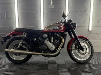 bsa gold star insignia red 652 cc