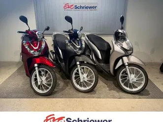 honda sh 125 silber,rot,schwarz