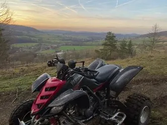 yamaha raptor 660 yfm - frisch tüv, neuer service