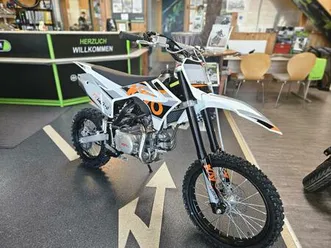 kayo tt140 dirtbike mit 14" 17" räder - neu mit e-starter