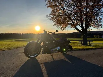 harley-davidson fat boy flfbs 114-j&h auspuffanlage streetfighter