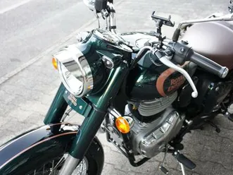royal enfield 350 classic halcyon green