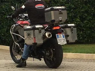 bmw f 800 gs adventure rosso