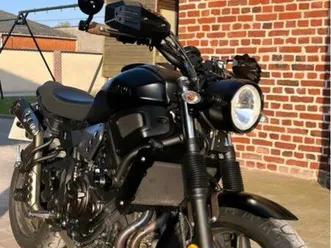 xsr 700 yamaha bridée a2 full black