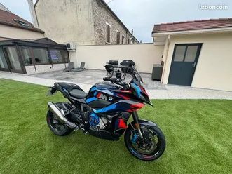 bmw m 1000 xr – pack m compétition – 3500km – garantie 06/2027- ligne complète akrapovic titane + accessoire