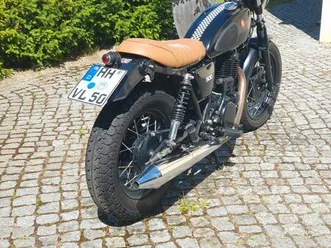 yamaha sr 500 2j4 special, neu aufgebaut, ame 5.00-16