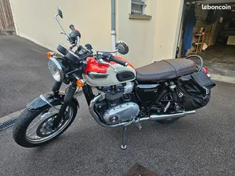 moto triumph bonneville t100 bridée a2