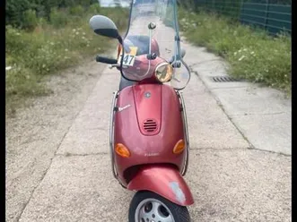 vespa et4 125 ccm mit originalen koffer inspektion und tuv neu