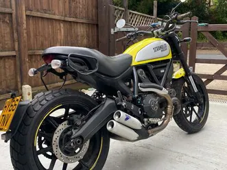 ducati scrambler 800 803 flat track pro roadster/retro petrol manual (73 ps) 803 cc