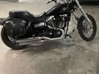 harley-davidson dyna wide glide nero
