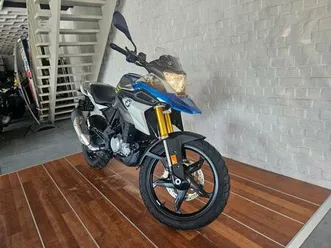 ② bmw g310gs, 12/2019, blauw-grijs.