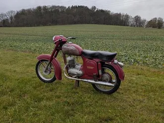 jawa 175 typ 356, originaler zustand, vollständige ddr historie