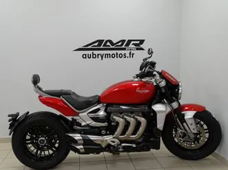 triumph rocket 3 r 2023 2500 cm3 | moto routière | 7 324 km | rouge | 88800 vittel