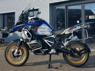 bmw r 1250 gs adventure blauw