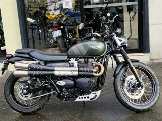 triumph scrambler 900 2022 900 cm3 | moto trail | 5 530 km | 75017 paris 17