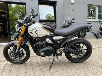 triumph speed 400 * weiß* neu