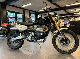 triumph scrambler 1200 xe *2025 * neu * sapphire black
