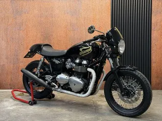 super triumph thruxton 900 black cafe racer limited dodatki remus ! września